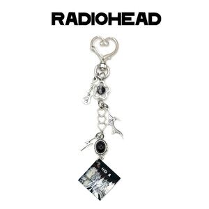 Radiohead Kid A Album Charm Keychain | Purse Charm